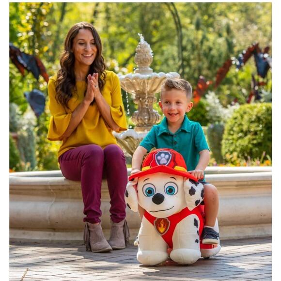 Nick Jr Paw Patrol Marshall 6V Plush Ride-on Rare Marshall - WORKS, No Charger - Picture 14 of 16